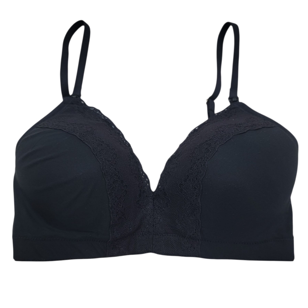 NATORI Bliss Perfection Wireless Maternity Bra Nursing Bra Black Women’s 30D